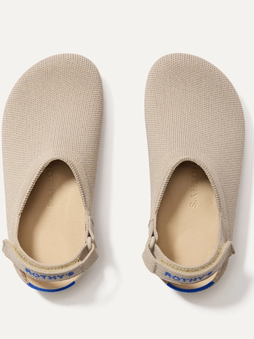 Rothys The Kids Clog in Dove | U-Topline size 12k